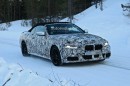 2021 BMW 4 Series Convertible Tries to Hide Huge Kidney Grille