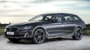 BMW 5 Series Touring rendered with off-road credentials