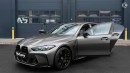 2021 BMW M3 Sedan in Frozen Dark Grey Looks Murdered Out