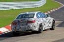 2020 BMW M3 Spied Testing Hard at the Nurburgring