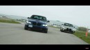 2021 BMW M3 Stick Shift drag and track comparison with 2008 E90 M3 on Throttle House