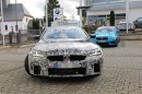 2021 BMW M5 Facelift Spotted Next to Older Model, Differences Are Subtle