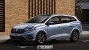 2021 Dacia Logan MCV rendering