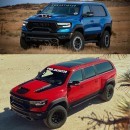 2021 Dodge Ramcharger TRX 2-Door Would Be a Short-Bodied Bronco Rival