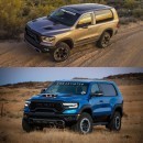 2021 Dodge Ramcharger TRX 2-Door Would Be a Short-Bodied Bronco Rival
