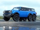 2021 Ford Bronco 6x6 rendering