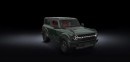2021 Ford Bronco Bullitt rendering by Actev Design