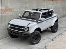 Maxlider Brothers Customs 2021 Ford Bronco Clydesdale II project build progress