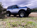 2021 Ford Bronco First Edition Vintage Lightning Blue for sale on eBay