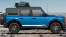 2021 Ford Bronco with Rider Graphix aftermarket decals
