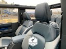 2021 Ford Bronco First Edition in Lightning Blue with Navy Pier interior