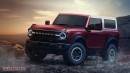 2021 Ford Bronco rendering
