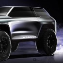 2021 Ford Bronco rendering