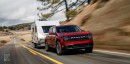 2021 Ford Bronco Sport pickup truck rendering