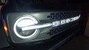 2021 Ford Bronco with Oracle Lighting LED illuminated Bronco letters