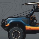 2021 Ford Bronco SEMA Concept morphs into 3D overlanding prototype by lbracket on Instagram