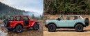 2021 Ford Bronco vs. Jeep Wrangler