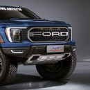 2021 Ford F-150 Raptor Design Revealed in Accurate Rendering Hours Before the Debut