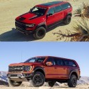 2021 Ford F-150 Raptor SUV vs. Ramcharger TRX: When Trucks Go Back to Being SUVs
