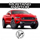2021 Ford Mustang F-150 Raptor Mashup rendering by jlord8