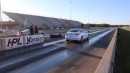 Tesla Model 3 Long Range Drag Races 2021 Ford Mustang Mach 1