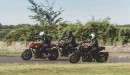 Honda CB1000R 5Four riding with other Honda motorcycles