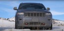 2021 Land Rover Defender 110 Vs 2021 Jeep Grand Cherokee snow battle