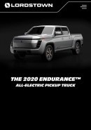 2021 Lordstown Endurance electric pickup truck