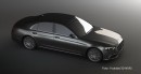 2021 Mercedes S-Class 3D Rendering Almost Looks Real