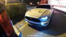 Stock 2021 Ford Mustang GT takes on stock Camaro LT1 with weight reduction