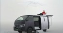 The 2021 Nissan NV350 Office Pod concept offers an option for a home office wherever you want