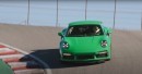 2021 Porsche 911 Turbo S on Laguna Seca