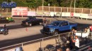 2021 Ram 1500 TRX drag races BMW 3 Series, Dodge Challenger R/T Scat Pack