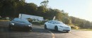 2021 Tesla Model S Plaid races 2021 Lamborghini Aventador SVJ over 1/2 mile on Track Day