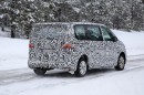 2021 Volkswagen T7 Transporter Spied With Plug-in Drive, Golf Infotainment
