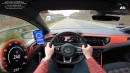 2021 Volkswagen Polo GTI top speed run on Autobahn by AutoTopNL
