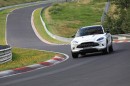 2022 Aston Martin DBX prototype on the Nurburgring Nordschleife
