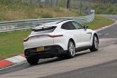2022 Aston Martin DBX prototype on the Nurburgring Nordschleife