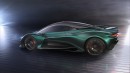 Aston Martin Vanquish mid-engine supercar