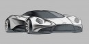 Aston Martin Vanquish Mid-Engine Supercar