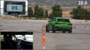 2022 Audi RS 3 slalom test