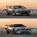 2022 BMW M1 Procar new generation rendering by a.c.g_design