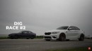 2022 BMW M240i xDrive vs F87 M2 Competition drags and rolls on Sam CarLegion