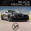 2022 Buick Regal GS Camaro ZL1 Caddy CT4-V Blackwing rendering by jlord8