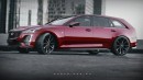 2022 Cadillac CT5 Wagon rendering by Sugarchow
