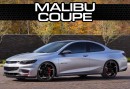 2022 Chevrolet Malibu Coupe rendering by jlord8