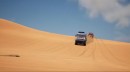 Screenshot of in-game footage shown in a YouTube video (quality was affected) of the Dakar Desert Rally Trailer