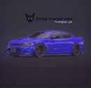 2022 Dodge Charger Hellcat JDM Rendering