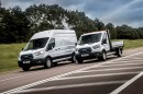 2022 Ford E-Transit officially begins European fleet customer trials