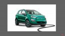 2022 Ford EcoSport EV Lightning rendering by SRK Designs